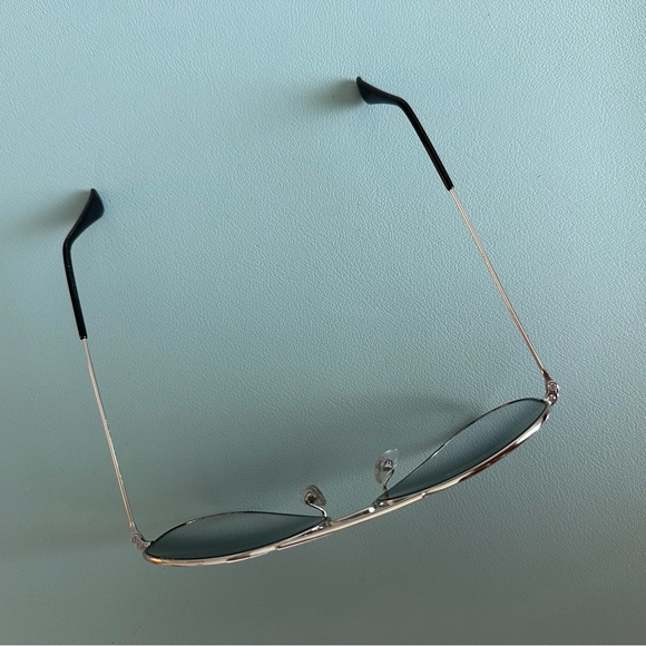| ray ban • blue lense 2035 aviator silver frame | - Picture 15 of 16